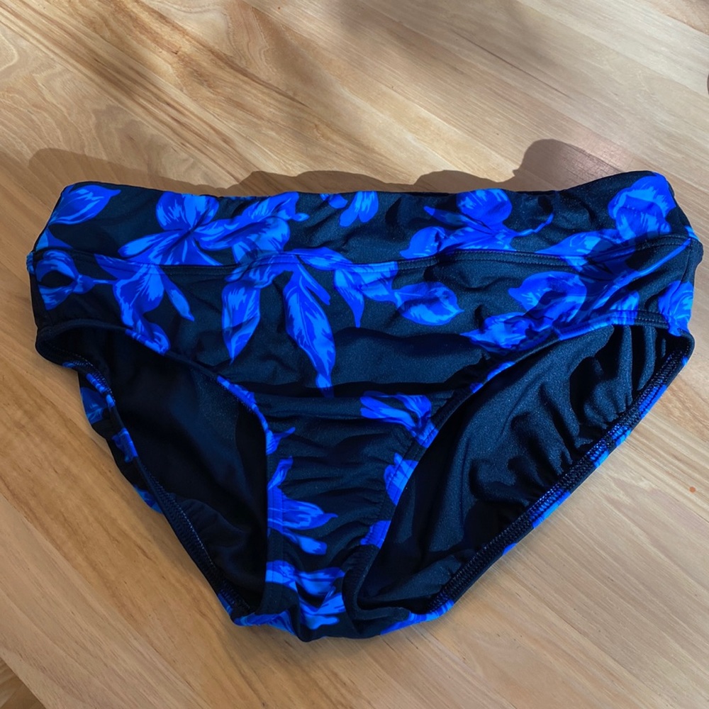 Lands End bikini bottoms sz 12